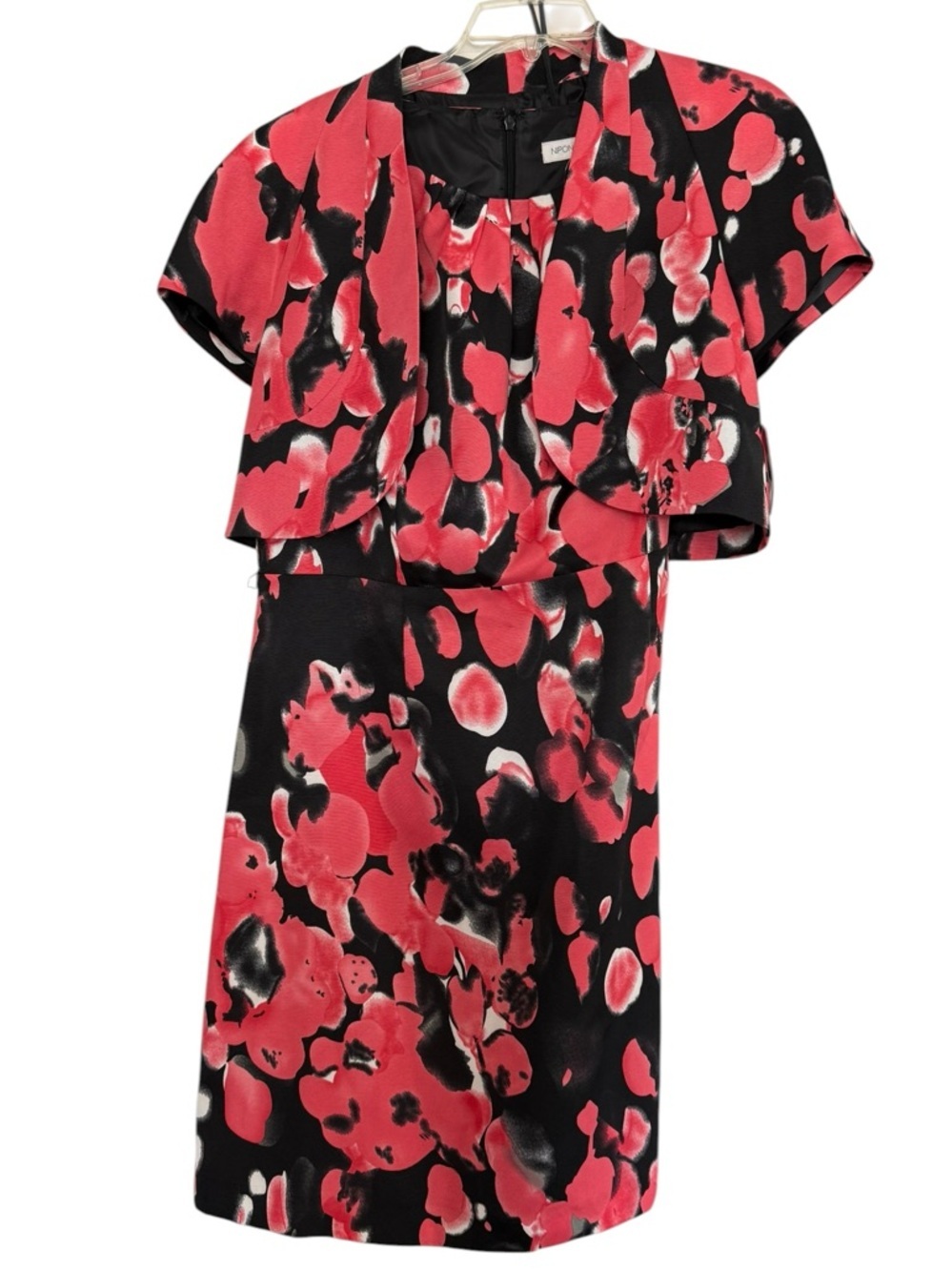 Nipon Boutique 2-Piece Jacket Dress Set Size 14 NWT Floral Occasion